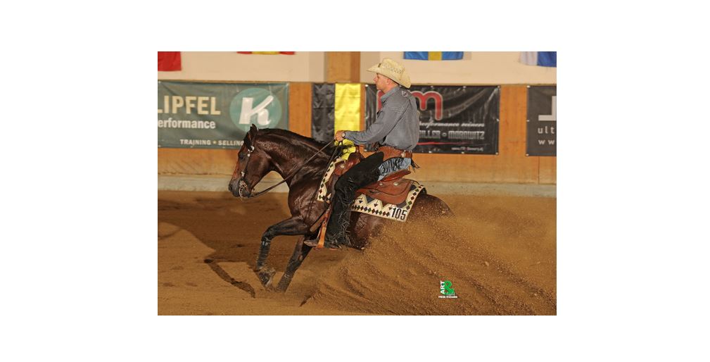 Rudi Kronsteiner gewinnt Böckmann Reining Cup auf der Equitana in Essen