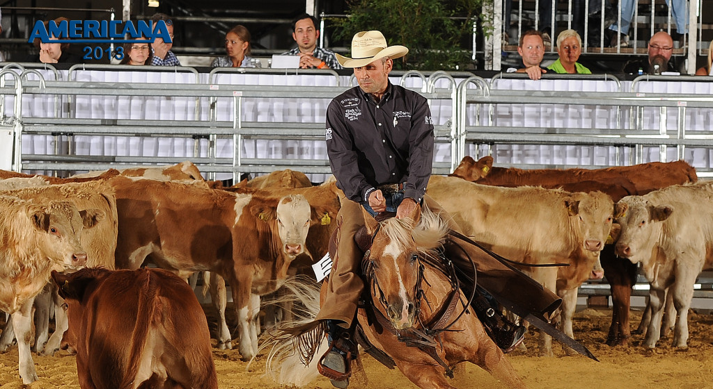 AMERICANA 2015 MIT EUROPAS HÖCHSTDOTIERTER BRONZE TROPHY: $ 55.000 added NRHA World Reining Cup Open, $ 15.000 added Non-Pro!