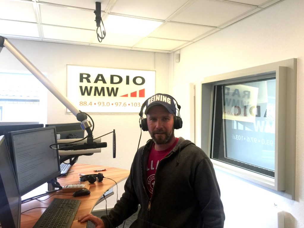 Oliver Stein auf Promotiontour