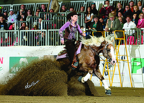Ann Fonck und Shiners Voodoo gewinnen NRHA European Open Futurity