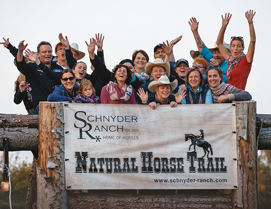 Natural Horse Trail-Meisterschaften auf der Schnyder Ranch in Ravensburg