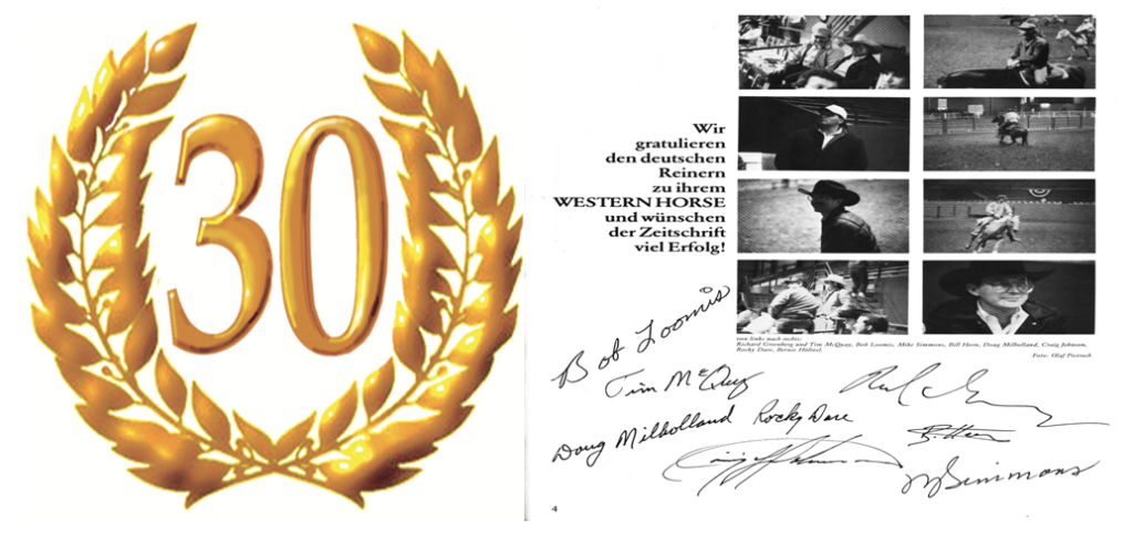 30 JAHRE WESTERN HORSE