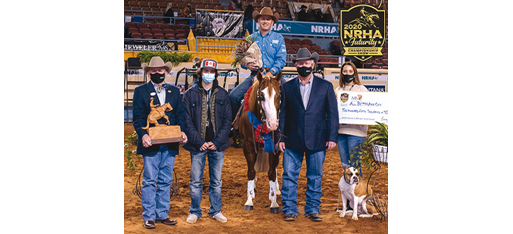 Andrea Fappani neuester NRHA Open Futurity Champion