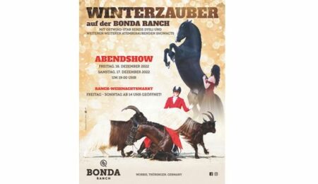 Winterzauber auf der Bonda Ranch – Winter Gala Night: Am 16. und 17. Dezember 2022
